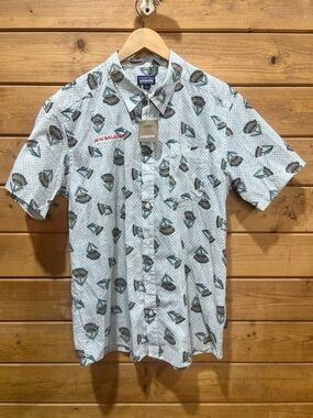 Patagonia Go-To Shirt New Belgium Button Up Short Sleeve NWT
